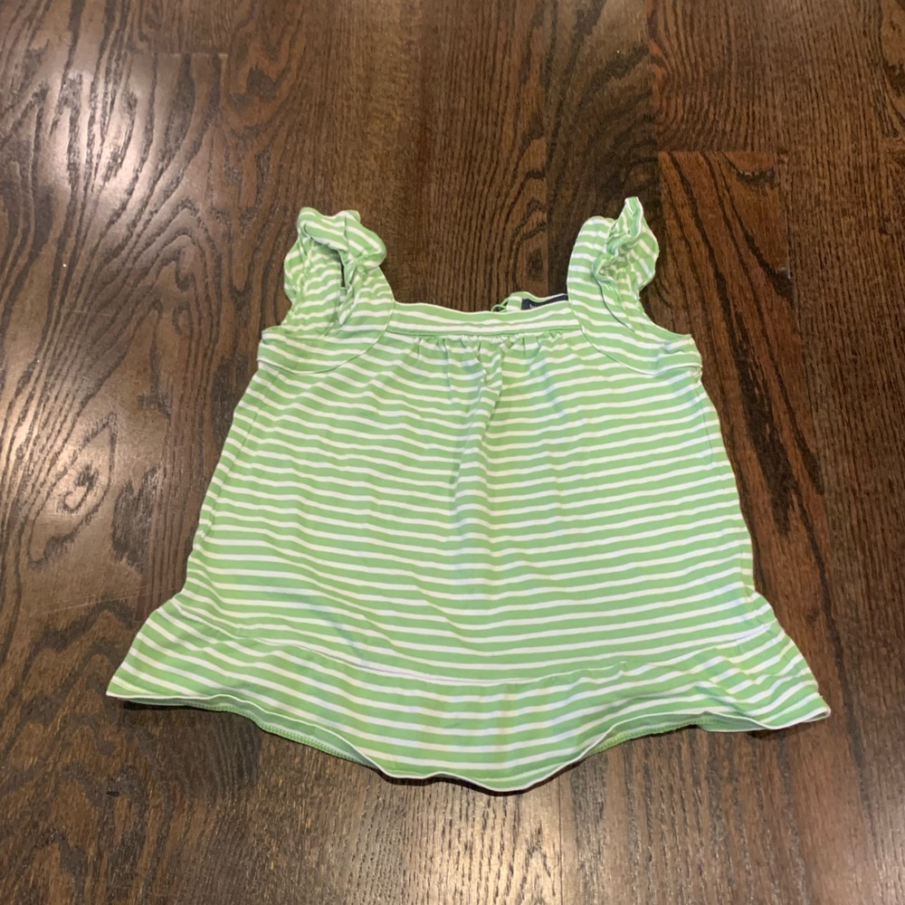 Gap Ruffle sleeveless top size 4
